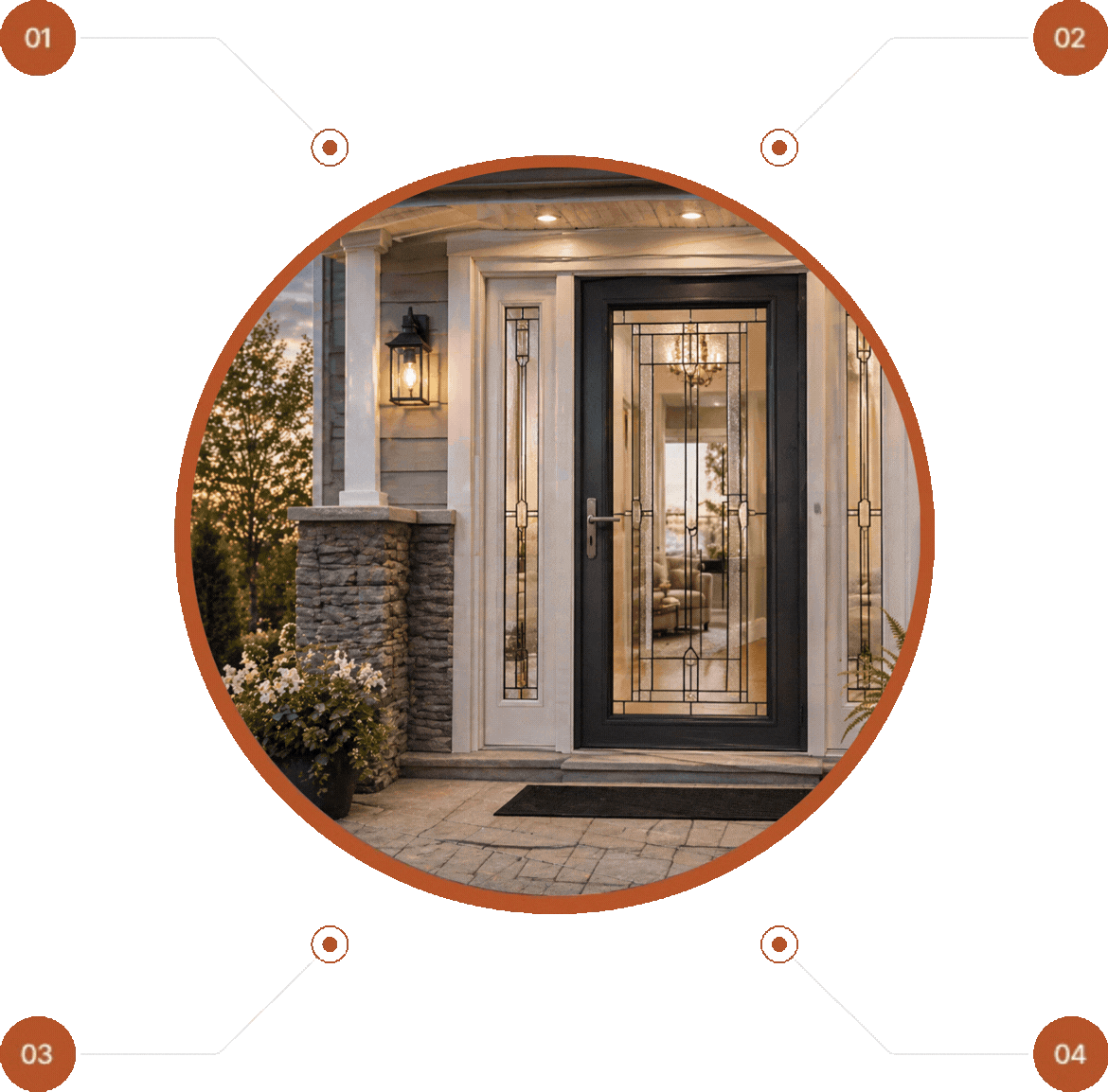 Design Custom Storm Doors