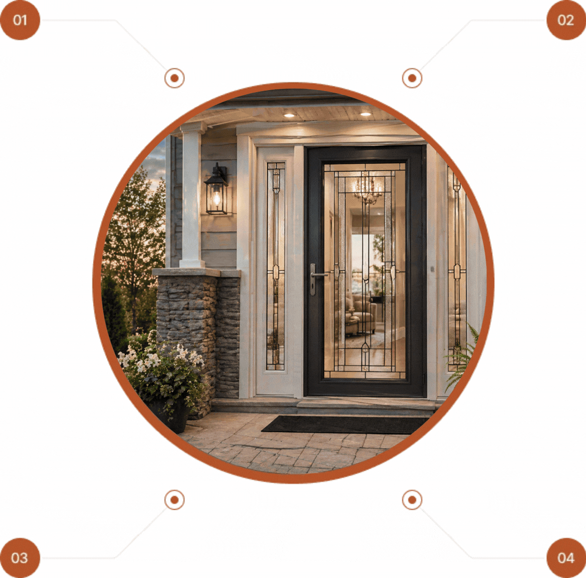 Design Custom Storm Doors